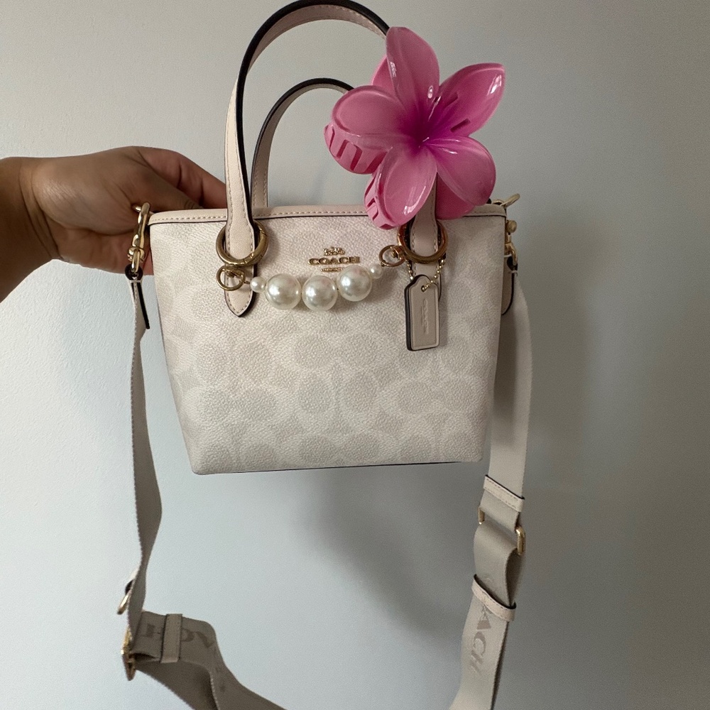 Coach Outlet Mini City Tote Bag In Signature Canvas